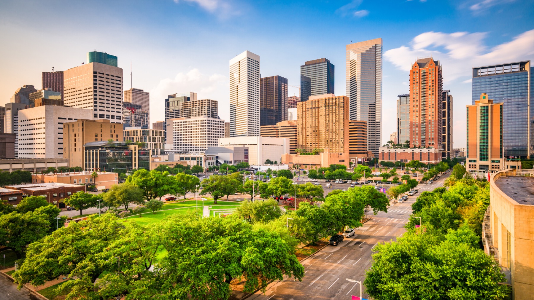 Downtown Houston, Texas skyline
